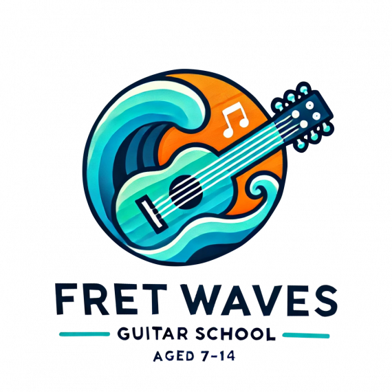 Fret Waves Guitar School Logo